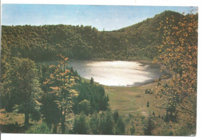 @carte postala- TUSNAD- Lacul Sf Ana foto