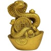 Statueta Feng Shui Sarpe cu Moneda Chinezeasca 2025, Decoratiune Casa, Amuleta Noroc si Abundenta, Sud-Est