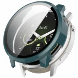 Husa + folie Garmin Venu 4 45mm Asteroid GSM Defense, verde inchis (Pachet 360&deg;)