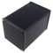 Carcasă aluminiu HAMMOND 1455 cu panou negru 104,5x160x104,5 mm