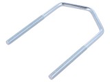 Bridă tip U D 1,25 din oțel zincat, lungime filet 63mm