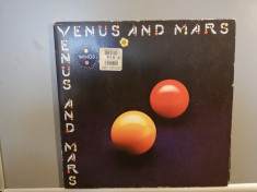 WINGS (Paul McCartney) - VENUS and MARS + Postere (1975/EMI/RFG) - Vinil/NM foto