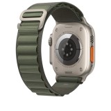 Curea THD Alpine Loop, compatibila cu Apple Watch Ultra 49 mm/Apple Watch 42/44/45 mm, marime universala, culoarea verde