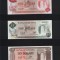 Set Guyana 1+5+10+20+50+100 dollars unc