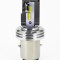 Bec LED BA20D (H6) pentru far moto, Atv, scuter, putere 18W, luminozitate 1600 Lm, 12V MT2A-H6