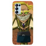 Husa compatibila cu Oppo A12 4G model Freaky Fred, Silicon, TPU, Viceversa, Transparent, Carcasa