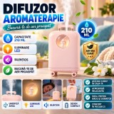 Umidificator Aromaterapie SMARTECH STH-44, 210ml, Ultrasunete, Difuzor, LED, Casa/Birou