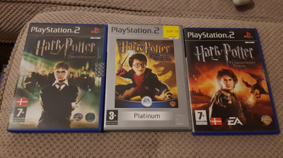 Joc/jocuri ps2 Playstation 2 PS 2 Colectie 3 jocuri aventura Harry Potter foto