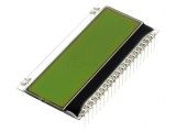 Afișaj LCD Grafic 132x32 Galben-Verde 55x17,5mm