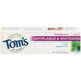 Pasta de Dinti, Tom&#039;s Of Maine, Antiplaque &amp; Whitening, Efect Albirea Dintilor si Anti-Placa, fara F