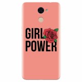 Husa silicon pentru Huawei Enjoy 7 Plus, Girl Power 2