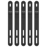 Curea Silicon Ringke pentru Organizare Cabluri ( Set 5 Bucati), Neagra ACSI0002