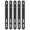 Curea Silicon Ringke pentru Organizare Cabluri ( Set 5 Bucati), Neagra ACSI0002