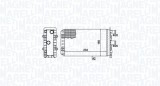 MAGNETI MARELLI 350218475000 Schimbator caldura, incalzire habitaclu
