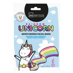 Mască facială hidratantă Rainbow Unicorn, IDC Institute, 90016, 22g