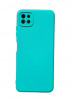 Husa silicon protectie camera pentru Samsung Galaxy A22 5G Turcoaz, Turquoise