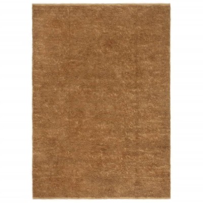 vidaXL Covor buclat lucrat manual, 120x180 cm, iută și bumbac 344998 foto