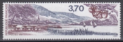 Franta 1987 - C&amp;ocirc;tes de Meuse, MNH foto