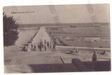 1091 - MANGALIA, Dobrogea, Digul - old postcard, real Photo - used - 1933, Circulata, Fotografie