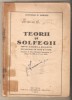 Teorii si solfegii-Victoria G.Hasnas 1926