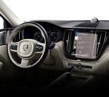 Folie Protectie Navigatie Volvo XC60 2017+, Duragon, protectie Display Navigatie, silicon Transparent, Anti-zgarieturi, kit instalare