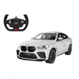 Cumpara ieftin Masinuta cu telecomanda, Rastar BMW X6 M, Alb 1:14