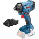 Bosch GDR 180-LI + GAL 18V-40 - Masina de insurubat cu impact fara acumulatori Li-Ion 18 V - Ah 160 Nm M6-M14 + Incarcator acumulatori