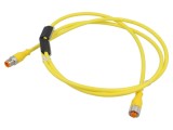 Cablu M12 5 pini 1,5m 60VDC pentru senzori automatizări - LUMBERG AUTOMATION