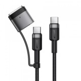 Cablu Date si Incarcare USB-C - USB-C / MagSafe 3 Acefast C22-05, 240W, 1.2m, Negru