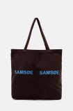 Samsoe Samsoe poseta FRINKA culoarea maro, F20300113