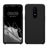 Husa Kwmobile pentru OnePlus 6, Negru, Silicon, KWM0000099A030C, Carcasa