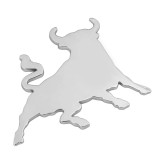 Autocolant 3D crom Bull Garage AutoRide