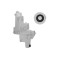 Rezervor spalator parbriz Nissan Rogue (T33), 09.2020-; X-Trail, 09.2022-, Fara gura umplere,Cu gaura pentru 1 pompa spalator, RapidAuto