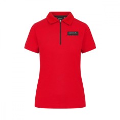 Porsche Motorsport tricou polo de damă small logo red F1 Team 2024 - S