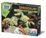 Kit stiintific - Dinozauri T-Rex &amp; Triceratops | Clementoni