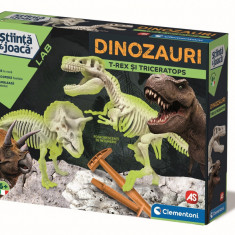 Kit stiintific - Dinozauri T-Rex & Triceratops | Clementoni