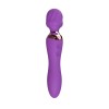 Vibrator din silicon JustZEN&trade; NX-128, dubla folosire, punctul G si clitoris, 12 moduri de vibratii, reincarcabil USB, silentios si rezistent