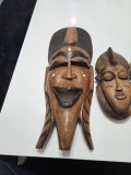Lot vintage de 4 masti africane diferite