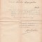 A3852N Iosif Hodoș, semnătura olografă pe numirea ca membru &icirc;n comitetul spitalului comitatens Zarand a lui Ladislau Papp, pretor &icirc;n Brad, 1872