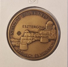 Hungary, Ungaria, 2000 Forint Esztergom, Varhegy es Vizivaros, 2019, KM# comemorativa ,tiraj 5000 foto