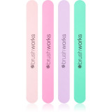 Cumpara ieftin Brushworks Nail Files Pastel set de pile (pentru unghii)