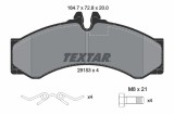 TEXTAR 2915301 set placute frana,frana disc