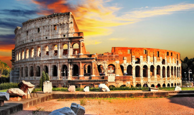 Fototapet de perete autoadeziv si lavabil Colosseum2, 200 x 150 cm foto