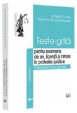 Teste-grila pentru examene de an, licenta si intrare in profesiile juridice. Drept penal. Partea generala/Andreea Corsei, Mariana-Alina Stefanoaia