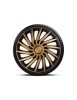 Set capace roti 16` galben-negru cu inel galben kendo 4buc
