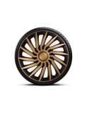 Set capace roti 16` galben-negru cu inel galben kendo 4buc