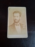 Fotografie tip CDV - Regele Amadeo al Spaniei