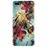 Husa silicon pentru Huawei P9 Lite mini, Complex Abstract Colorful 3D Drawing