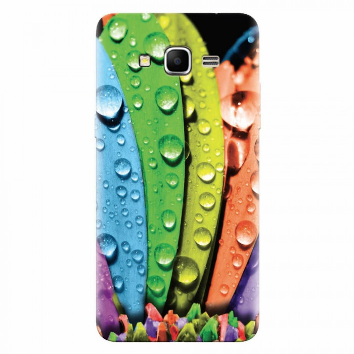 Husa silicon pentru Samsung Grand Prime, Colorful Daisy Petals