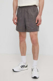 Adidas Originals pantaloni scurti barbati, culoarea maro, IT7467